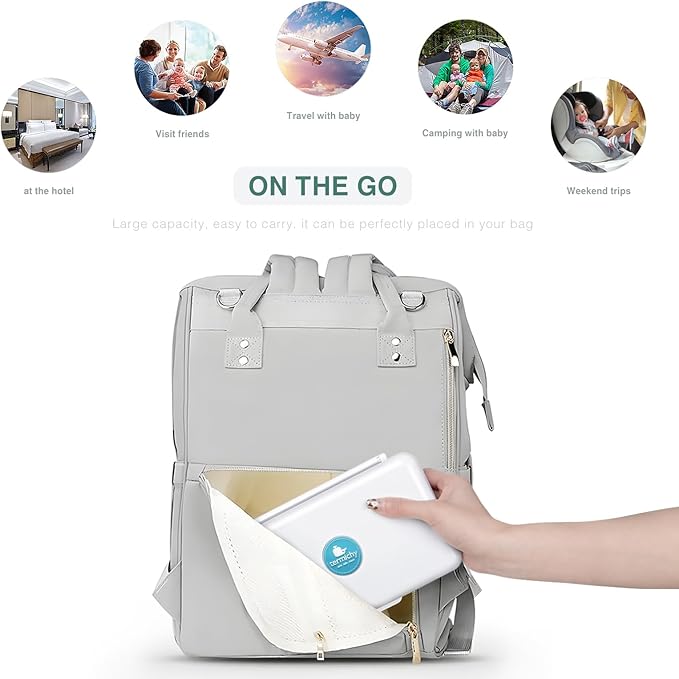 Termichy Travel Baby Bottle Drying Rack, Compact Size with Large Capacity for Working Mom, Visit Families, Friends or Camping with Baby Teal