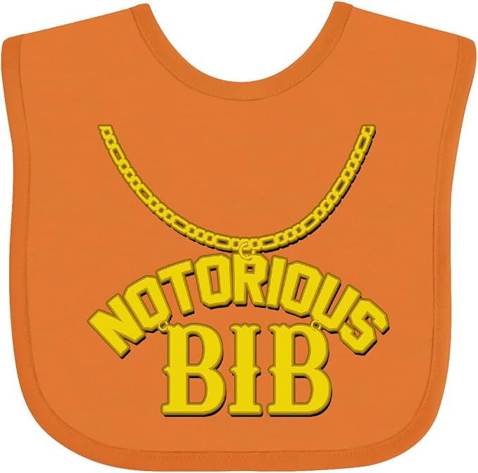 inktastic Notorious Bib Baby Bib