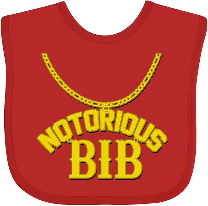 inktastic Notorious Bib Baby Bib