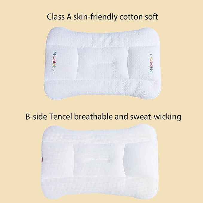 Kids Pillow, Kids Pillows for Sleeping, Baby Pillow, Toddler Pillows, Baby Pillows for Sleeping for Newborn, Toddler Pillow 1-6 Year Old, Machine Washable (3-6 Years Old)