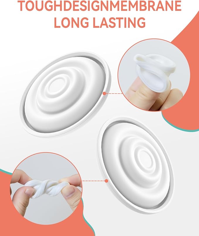 Spectra Breast Pump Parts 10 Silicone Diaphragm Designed for Spectra S1 S2 9 Plus Breastpump Backflow Protector