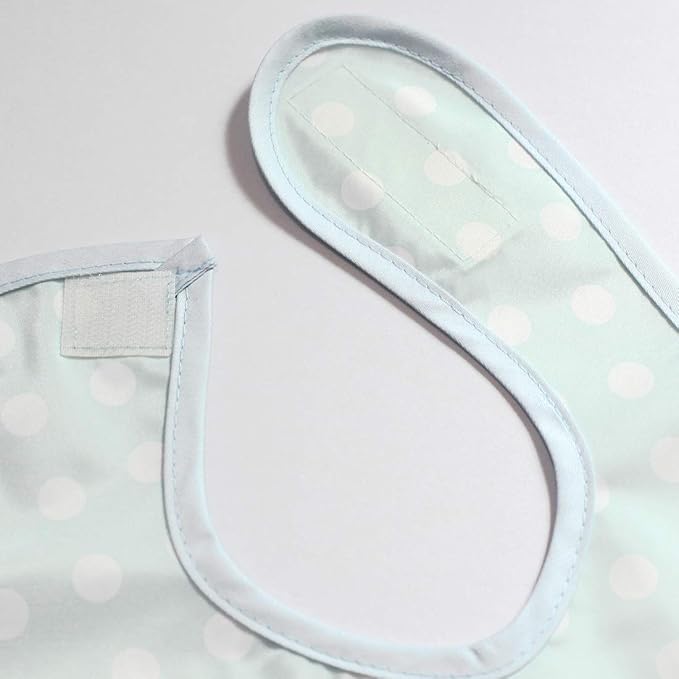 Full Coverage Waterproof Feeding Bib for Toddlers – Extra Long Apron Bib for Mealtime, Self-Feeding, BPA-Free