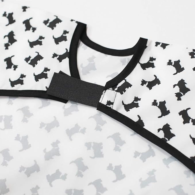 Short Sleeve Waterproof Bib for Toddlers – Feeding Apron for Mealtime, Daycare, Self-Feeding & Messy Play, Baby Bib