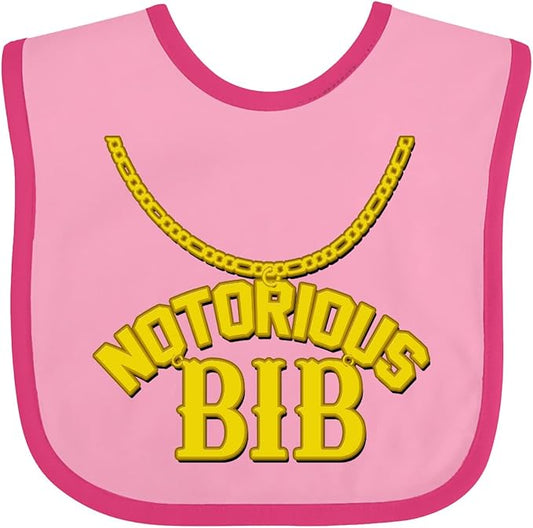 inktastic Notorious Bib Baby Bib