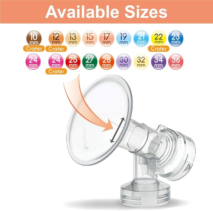 Maymom Breast Pump Kit Compatible with Medela Pump in Style Advanced Pump; 2xTwo-Piece 27mm Breastshield, 2 Valve, 4 Membrane, 2 Replacement Tubing; Replacement Part for Medela Shield, Valve