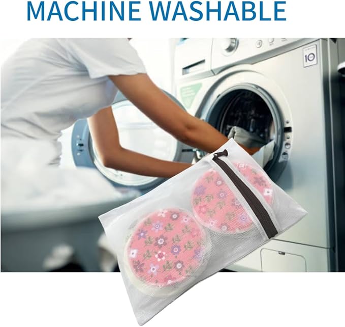 Reusable Nursing Pads 14 Pack,Washable Breast Pads