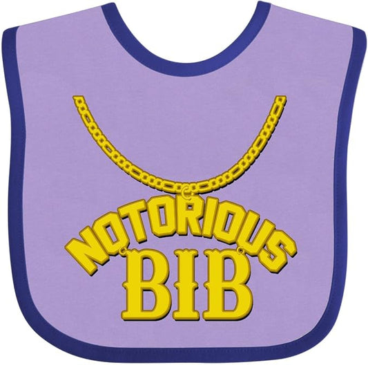 inktastic Notorious Bib Baby Bib