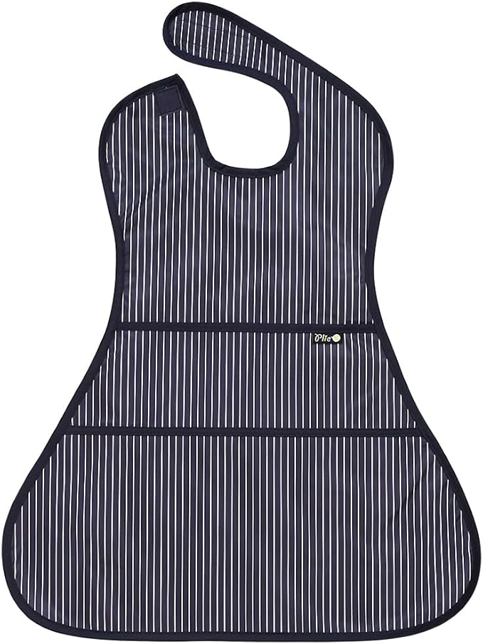 Full Coverage Waterproof Feeding Bib for Toddlers – Extra Long Apron Bib for Mealtime, Self-Feeding, BPA-Free