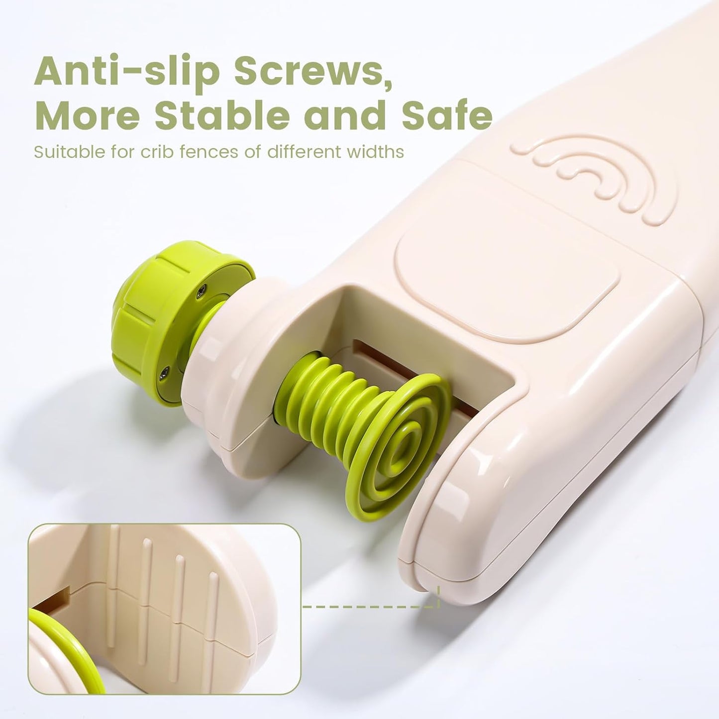 CUTE STONE Baby Crib Mobile with Music and Lights, Nursery Crib Mobile with Remote Control, Detachable Hanging Mobile for 3+ Months Newborn Babies, Fits Cribs and Strollers