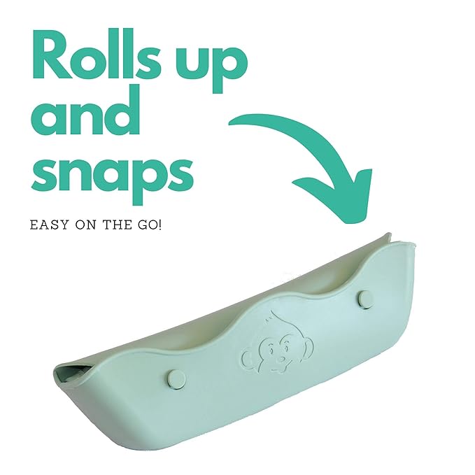 Silicone Bibs for Babies and Toddlers - Wipes Clean in Seconds Waterproof Bib Protects from Every Mess - Made with Premium Materials