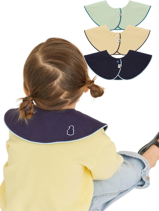 Konny Baby Bibs 5-Pack, 360 ° Rotate, Soft and Absorbent Bandana Drooling for Boys Girls baby Essentials