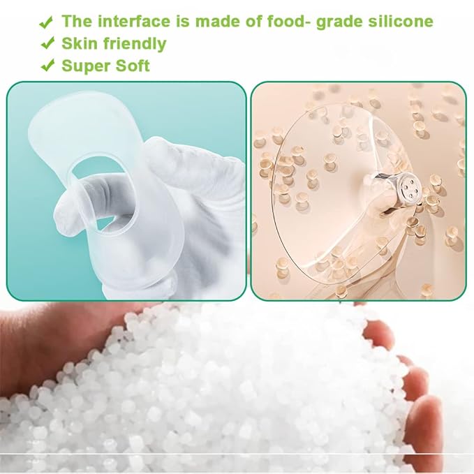 Nipple Shield & Breast Shell for Breast Feeding, Milk Savers Collector Nipple Protector for Breastfeeding Breast Milk Catcher for Breastfeeding Milk Collection Cups (Pack of 4)