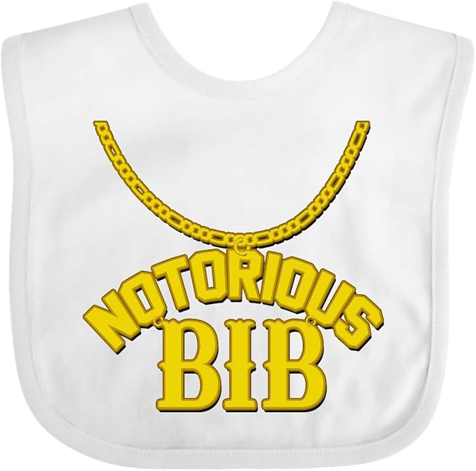 inktastic Notorious Bib Baby Bib