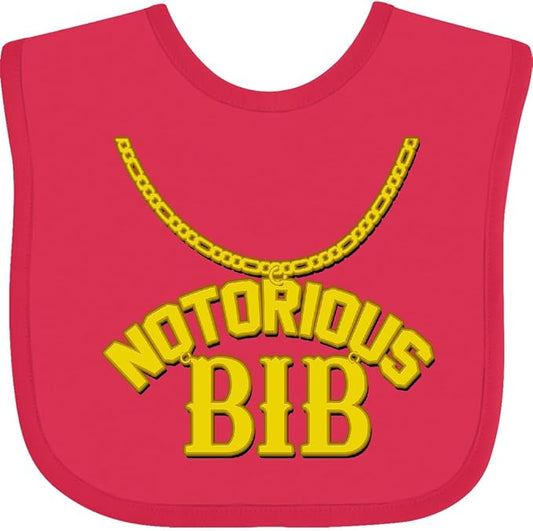 inktastic Notorious Bib Baby Bib