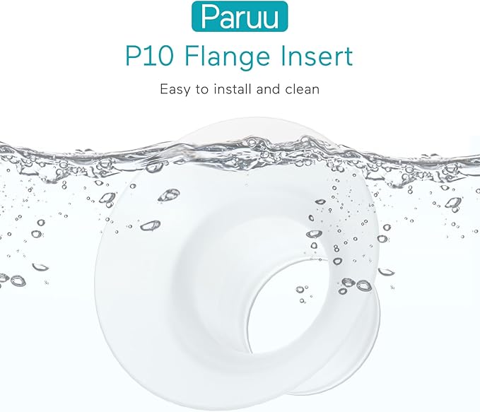 Paruu P10 Flange Insert 21mm, Original Breast Pump Parts, Wearable Breast Pump Replacement Accessories, 2 Pack