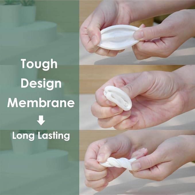 Maymom Pump Parts Compatible with Spectra S1 Spectra S2 Spectra Incl Duckbill Valve Replace Spectra Duckbill Valve Spectra S2 Replacement Parts Not Original Spectra Pump Parts (8 Duckbill 2 Membrane)