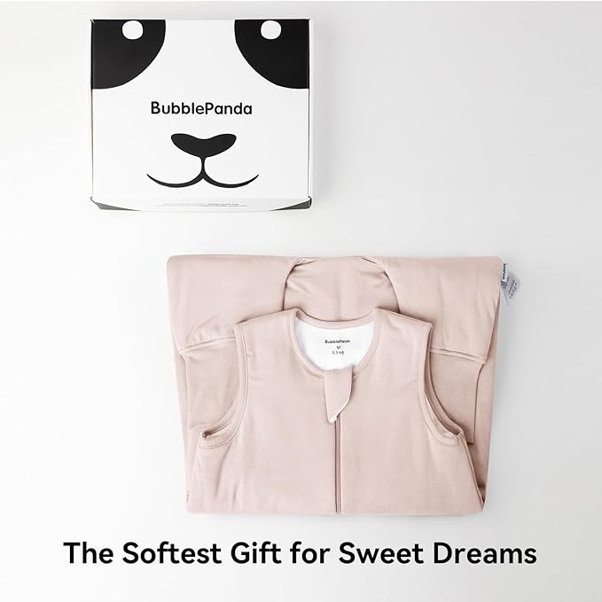 BubblePanda Rayon Made from Bamboo Toddler Sleep Sack with Feet 0.5 Tog Ultra Soft Toddler Sleeping Sack 3t-4t Baby Sleep Bag Walker Wearable Blanket with Legs 2-Way Zipper Lightweight