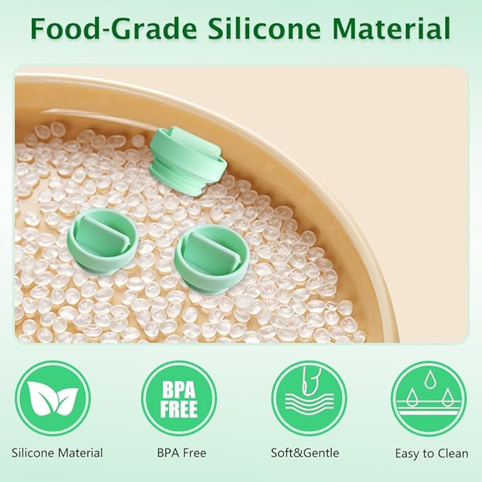 2pc Duckbill Valves Compatible with Elvie Stride 2/Stride Pump Replacement Parts, for Stride2 Breast Pump Replacement Parts, Not Original Elvie Pump Accessories