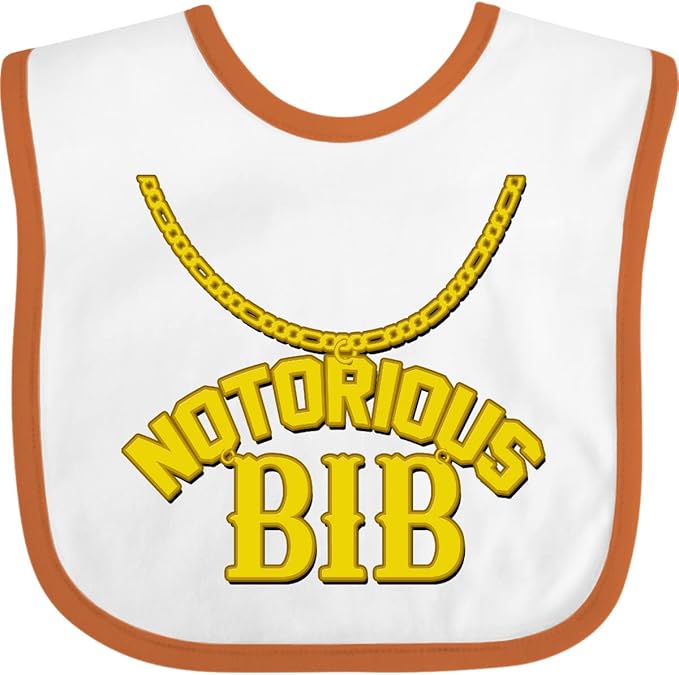 inktastic Notorious Bib Baby Bib