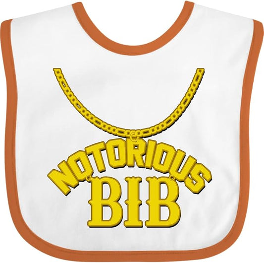 inktastic Notorious Bib Baby Bib