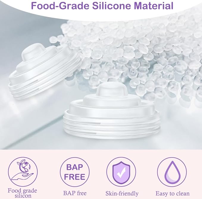 6Pcs Diaphragm Compatible with Momcozy M5 Breast Pump, Breast Pump Replacement Accessories for M5 Diaphragm, for Momcozy Pump Replacement Accessories