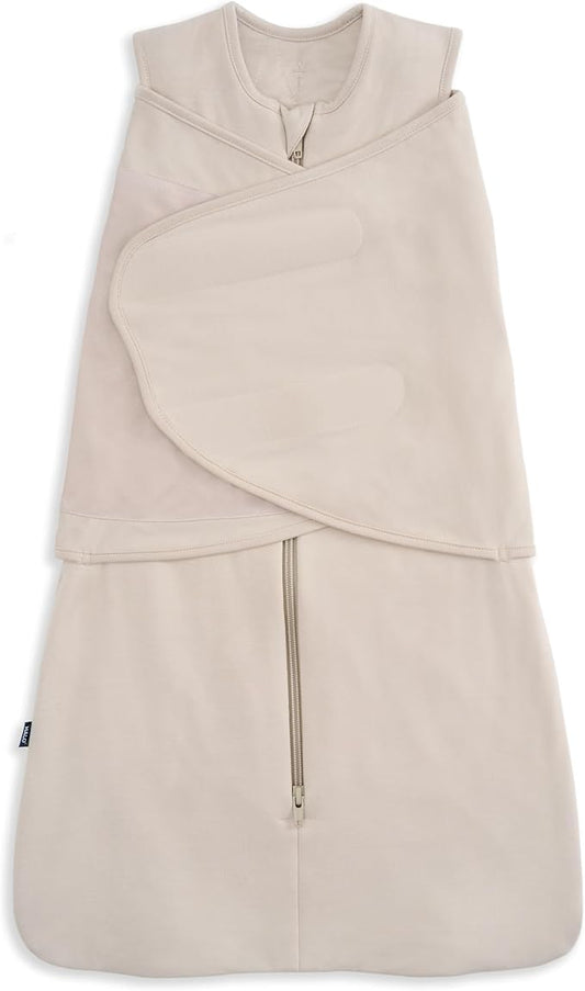 HALO SleepSack SuperSoft Swaddle, Cozy Bamboo Viscose, 3-Way Adjustable Swaddle, 2 Way Zipper, 2 TOG