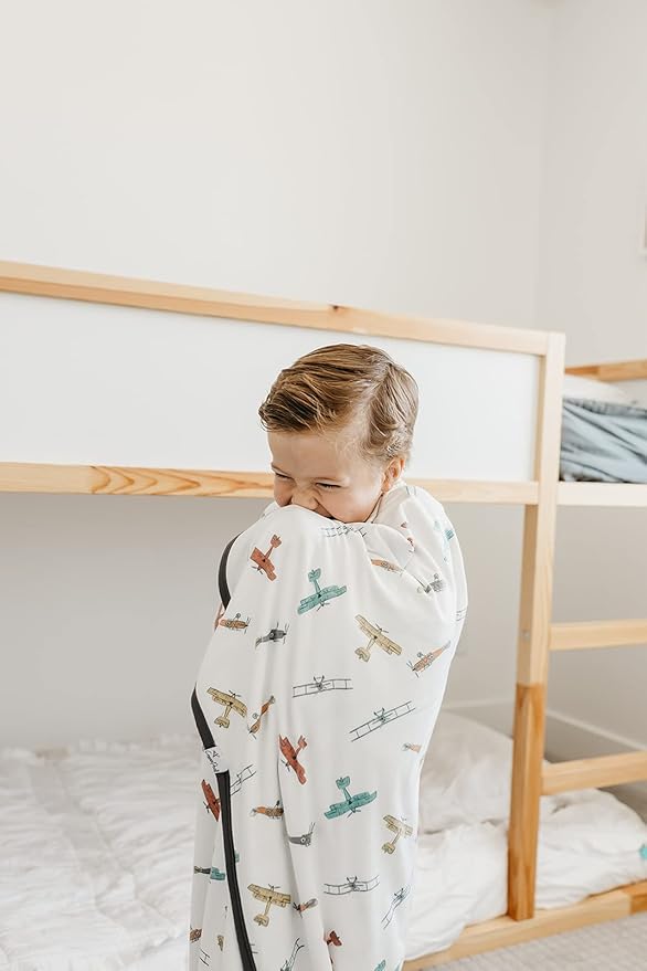 Copper Pearl Three-Layer Baby Blanket: Soft Quilt for Boys and Girls | Breathable and Cozy Toddler Blanket | Premium Polyester/Rayon 46x46