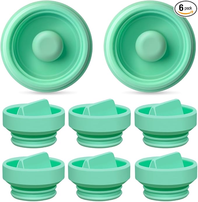 TB Tbuymax 2pc Diaphragm and 6pc Duckbill Valves Compatible with Elvie Stride Breast Pump Parts, Replace for Elvie Stride Pump Not Original Pump Seals Membrane Accessories