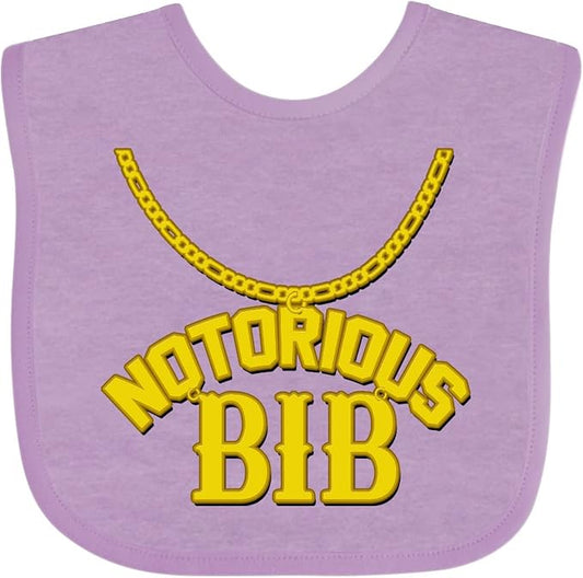 inktastic Notorious Bib Baby Bib