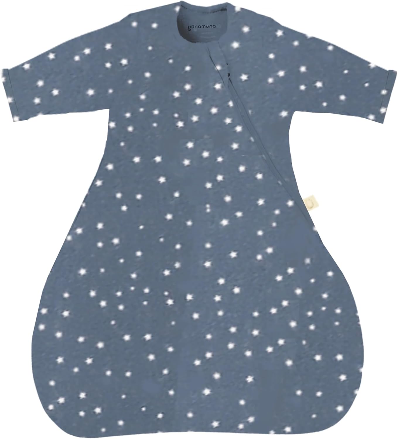 GUNAMUNA Unisex Baby Transitional Swaddle Bag, Easy Diaper Change Zipper, for Toddlers and Infants 3-6 Months, 0.5 TOG