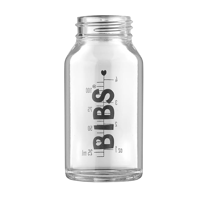 BIBS Glass Bottle 110ml | Made in Denmark
