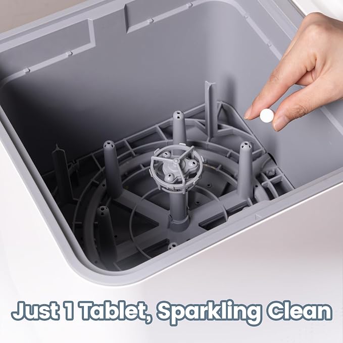 NCVI 150 PCS Detergent Washing Tablets Compatible with Momcozy, Baby Brezza, GROWNSY Bottle Washers, Effective Cleaning & Easy to Use, and Suitable for All Baby Bottle Washers