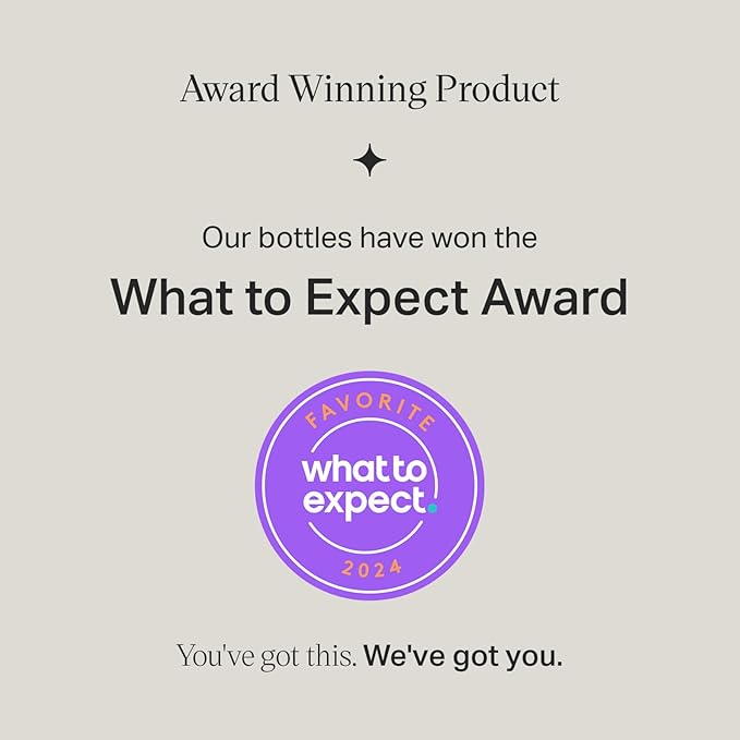 Tommee Tippee Natural Start Anti-Colic 9 oz BPA Free Baby Bottles, 0+ Months, Slow Flow Breast-Like Nipple, Self Sterilizing, Designed for Seamless Transition Between Bottle & Breast, Clear, Pack of 4