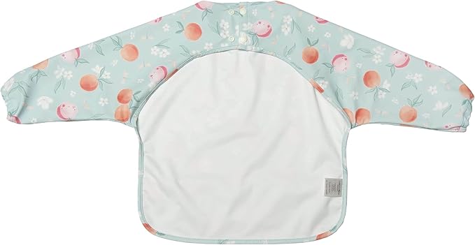 Loulou Lollipop Long Sleeve Mess Free Waterproof Bibs, for baby boys and girls 6-36 Months, Machine Washable, Travel Friendly