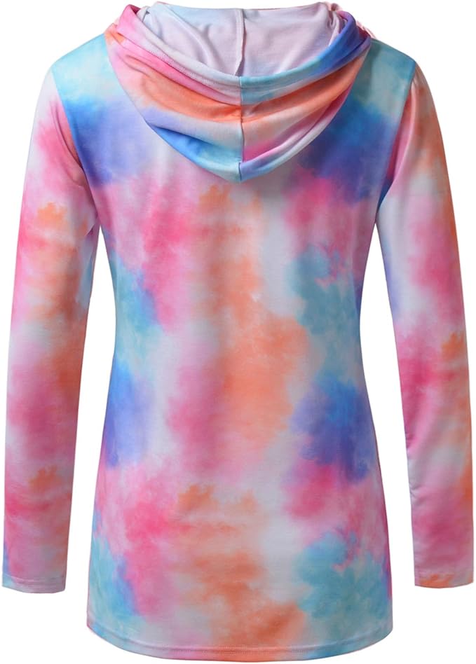 GINKANA Women's Nursing Hoodie Sweatshirt Long Sleeves Breastfeeding Maternity Tops Casual Clothes