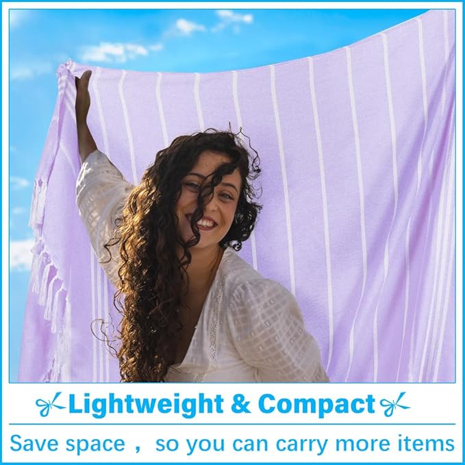 Oversized Turkish Beach Towel Blanket XXL Cotton Sandproof Towels Boho Woven Extra Large Big Sand Free Giant Throw Thick Blankets Huge Quilt XL Picnic Camping Necessities Cloud For Adult Gifts