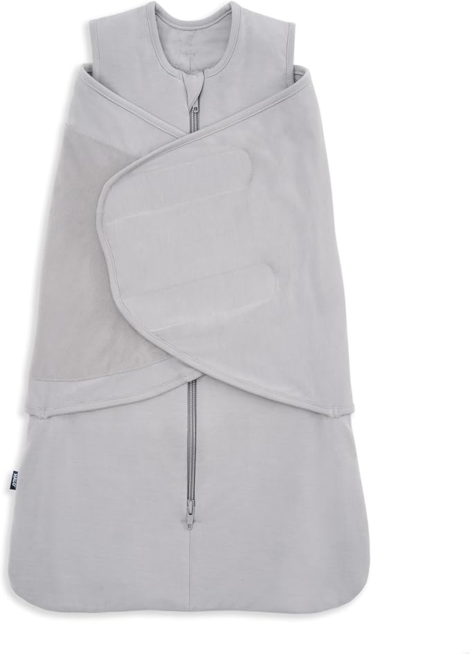 HALO SleepSack SuperSoft Swaddle, Cozy Bamboo Viscose, 3-Way Adjustable Swaddle, 2 Way Zipper, 2 TOG