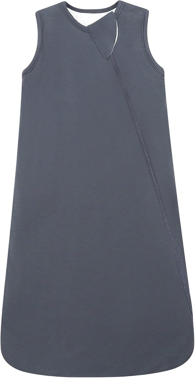 HAPIU Rayon Made from Bamboo Winter Baby Sleep Sack 2.5 TOG, 2-Way Zipper YKK, Warm Quilted Wearable Blanket