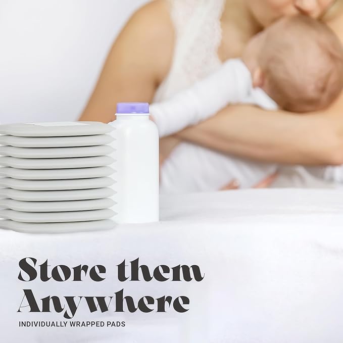 Maya by Biopure Disposable Nursing Pads for Breastfeeding | Ultra Absorbent Disposable Breast Pads with 5-Layer Protection for Breastfeeding and Pumping Moms | Individually Wrapped (200 Count)