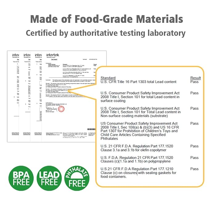 Matyz Glass Breastmilk Baby Feeding Bottle with Nipple, 4 Pack, 8 oz Slim and Light Bottle Easy to Hold, Food Grade Borosilicate Glass, Wide Neck Easy to Clean, No BPA (Blue Lids)