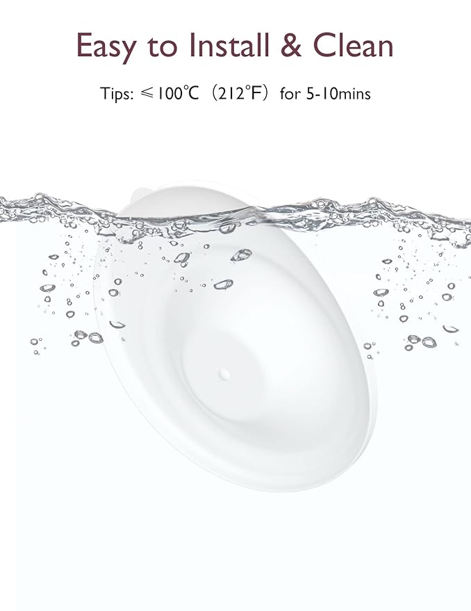 Momcozy Flange Cover Only Compatible with Momcozy M5, NOT for Others. Dust-Proof Flange Cover Original M5 Breast Pump Replacement Accessories, 1 Pack