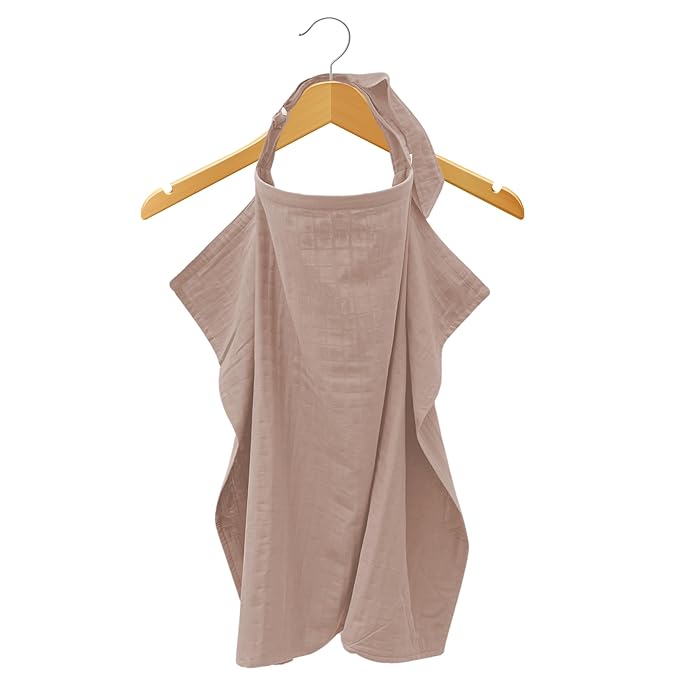 MOZAH Organic Muslin Swaddle Blankets - Grey White- 2 Pack - for Baby Boy or Girl - Ideal for Newborns, Toddlers & Registry Essentials