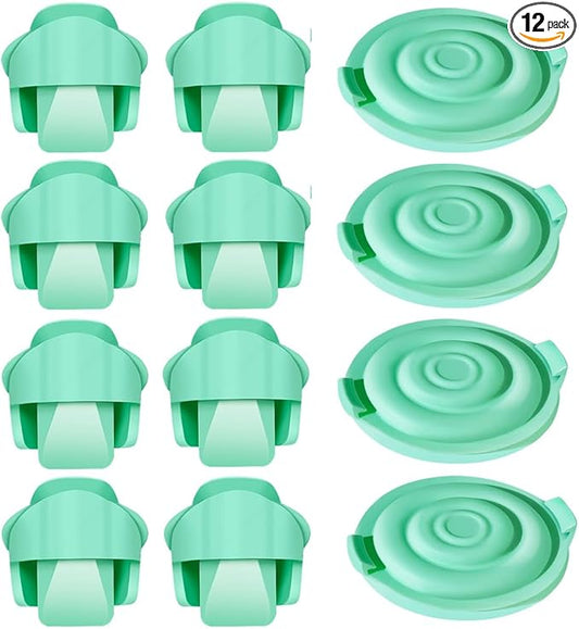 TB Tbuymax 8pc Duckbill Valves 4pc Pump Seals Diaphragm Compatible with Wearable Elvie Breast Pump and Pump Parts Replacement Membrane Parts