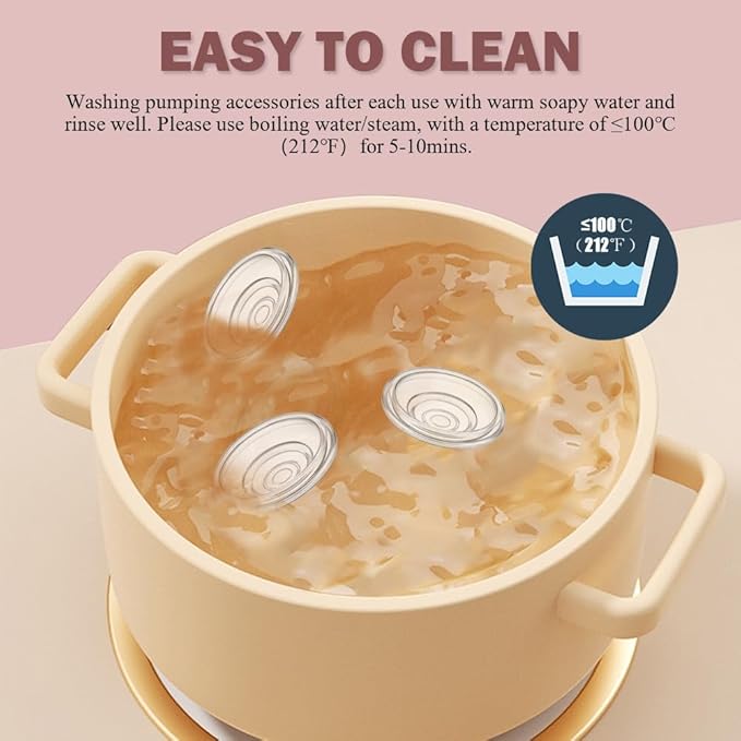 6pcs Silicone Diaphragm Compatible with Momcozy S12 Pro/S9 Pro/TSRETE S12/Kmaier S12 Wearable Breast Pumps Accessories,S12 pro/S9 pro/S12 Breast Pump Replacement Parts