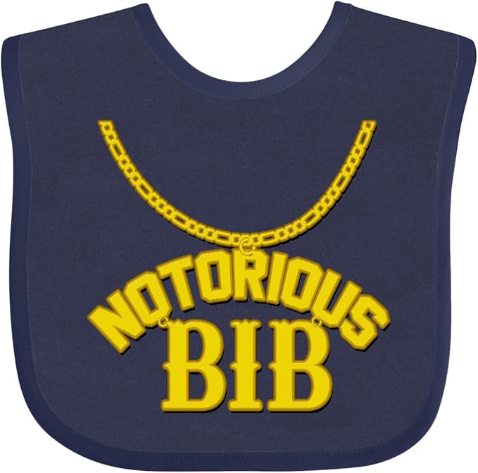 inktastic Notorious Bib Baby Bib