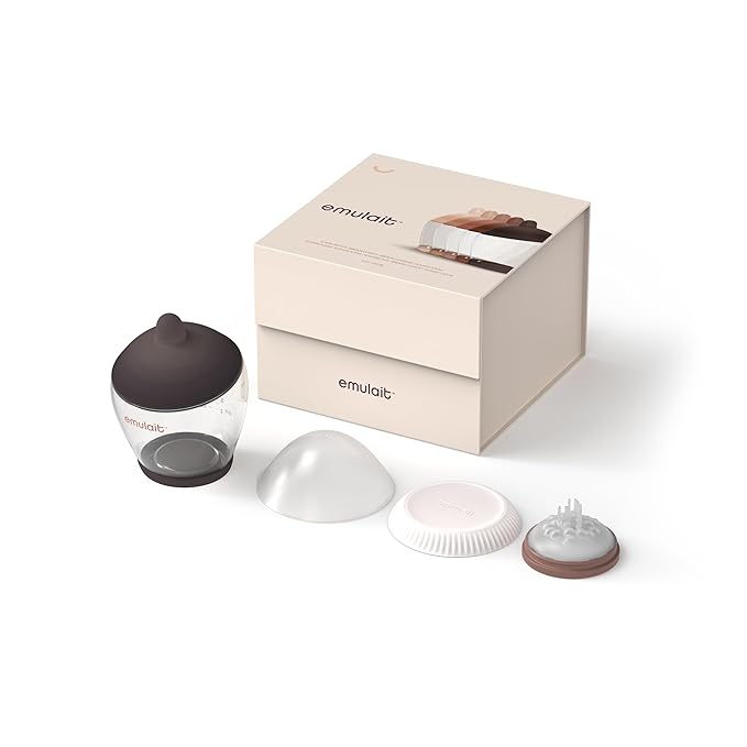 Emulait Classic Baby Bottle - Rich - Shape 3- Responsive Flow Valve