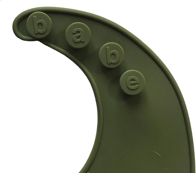 Denver James Silicone Feeding Bibs | Dishwasher Safe. Waterproof. Adjustable.