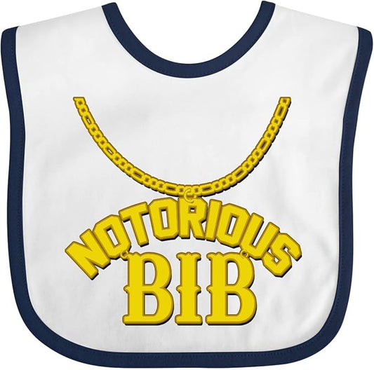 inktastic Notorious Bib Baby Bib