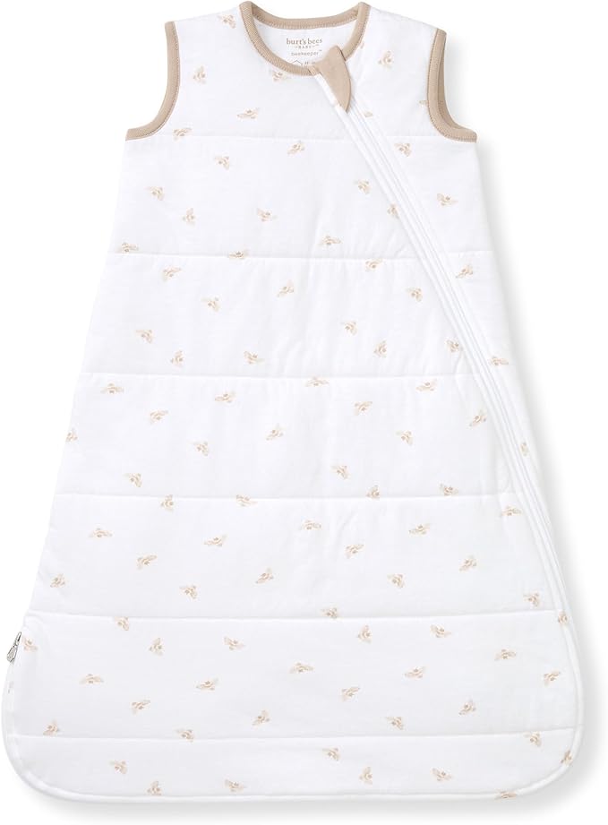 Burt's Bees Baby Unisex Newborn Essentials 100% Organic Cotton Beekeeper Wearable Blanket