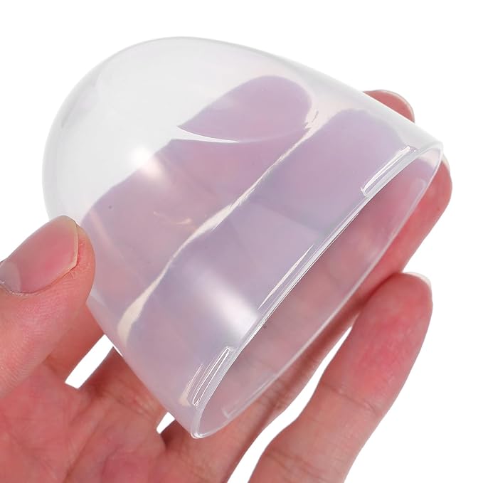 Homoyoyo 4pcs Baby Bottle Replacement Caps: Wide-Mouth Caps Reusable Baby Bottle are Suitable for A Variety of Wide-Mouth Feeding and Nursing 2.44X2.44X2.16 Inches
